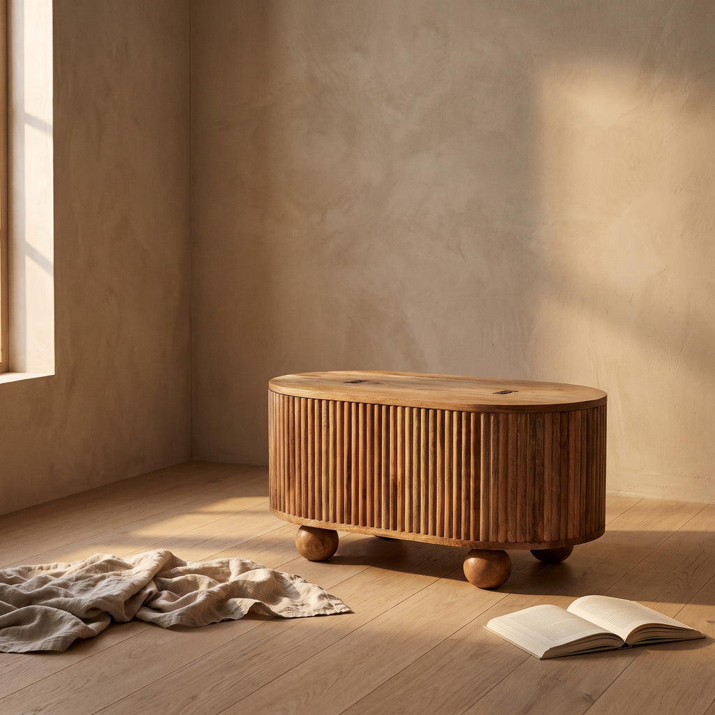 Stellan Solid Wood Coffee Table