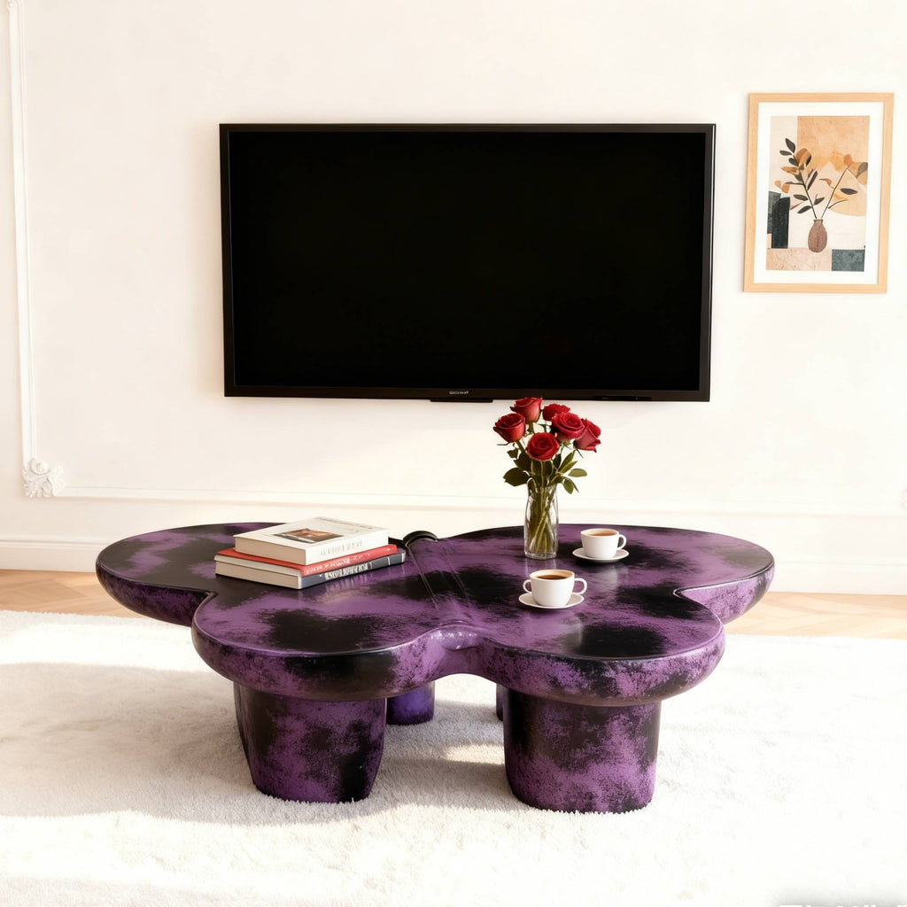 Viggo Travertine Coffee Table