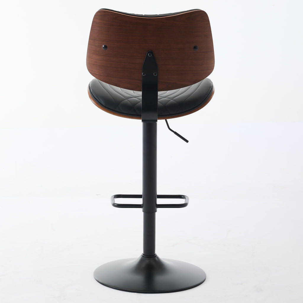 Cleo Swivel Walnut Dining Chair