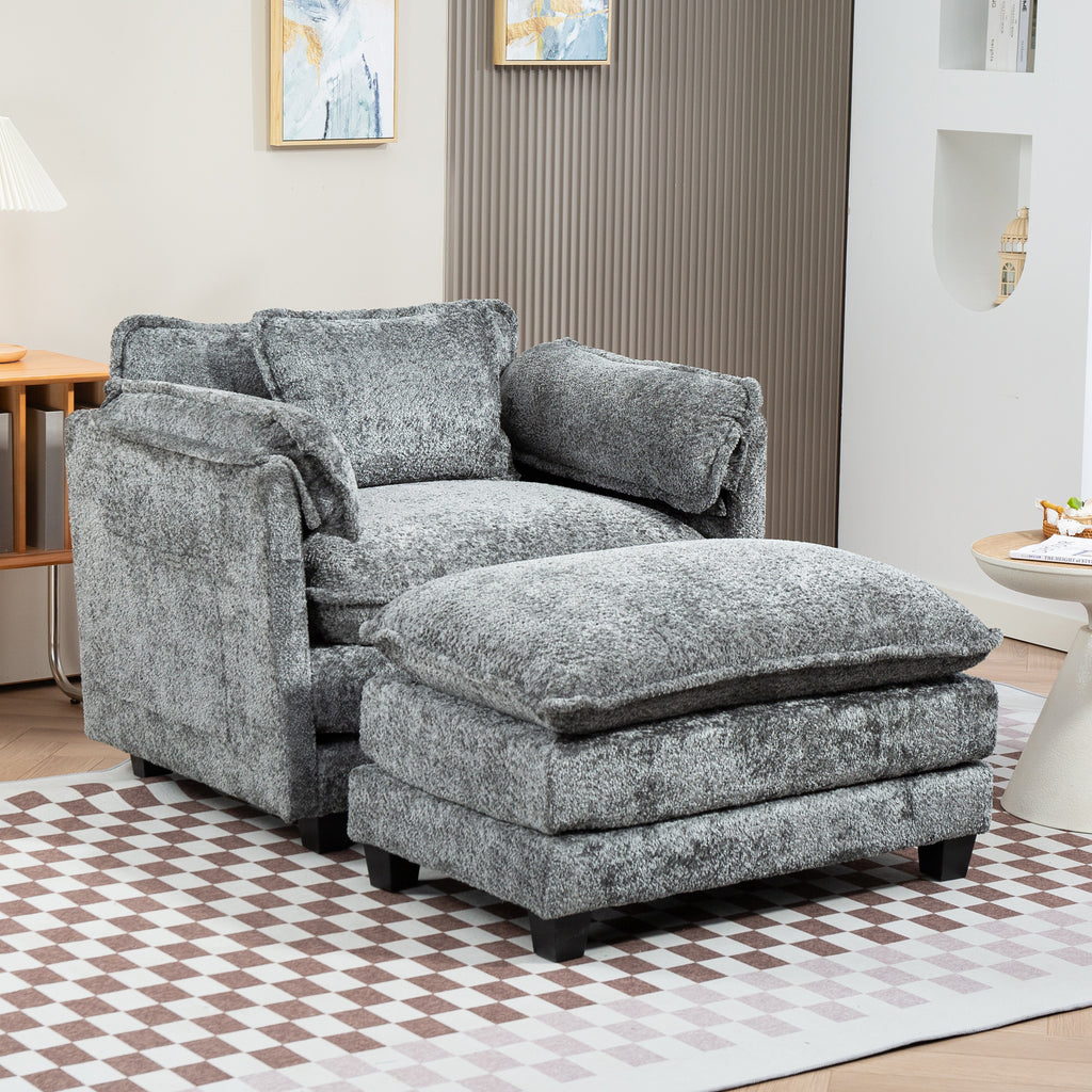 Elin Boucle Accent Chair
