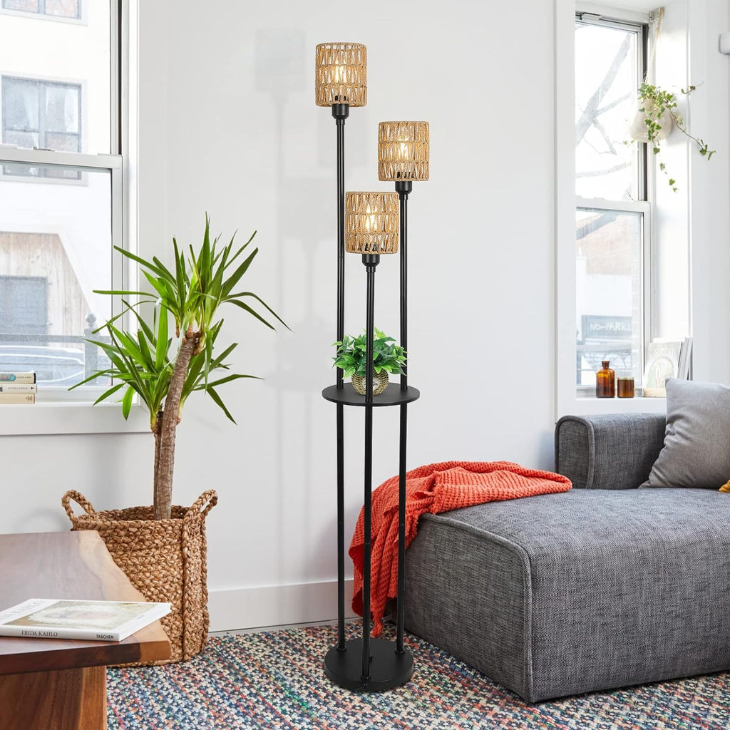 Ovedie Boho Floor Lamp