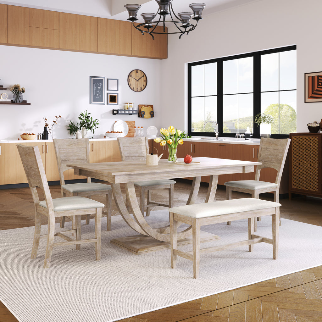 Gjord 6-Piece Round Dining Set