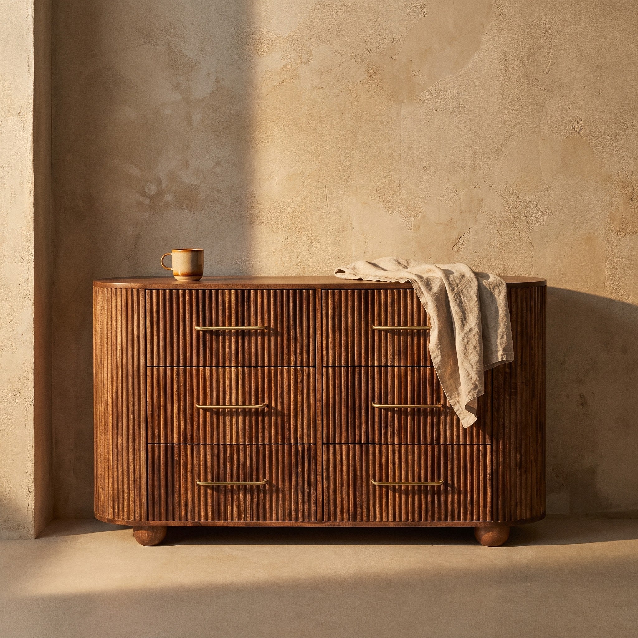 Eik Roasted Chest of Drawers