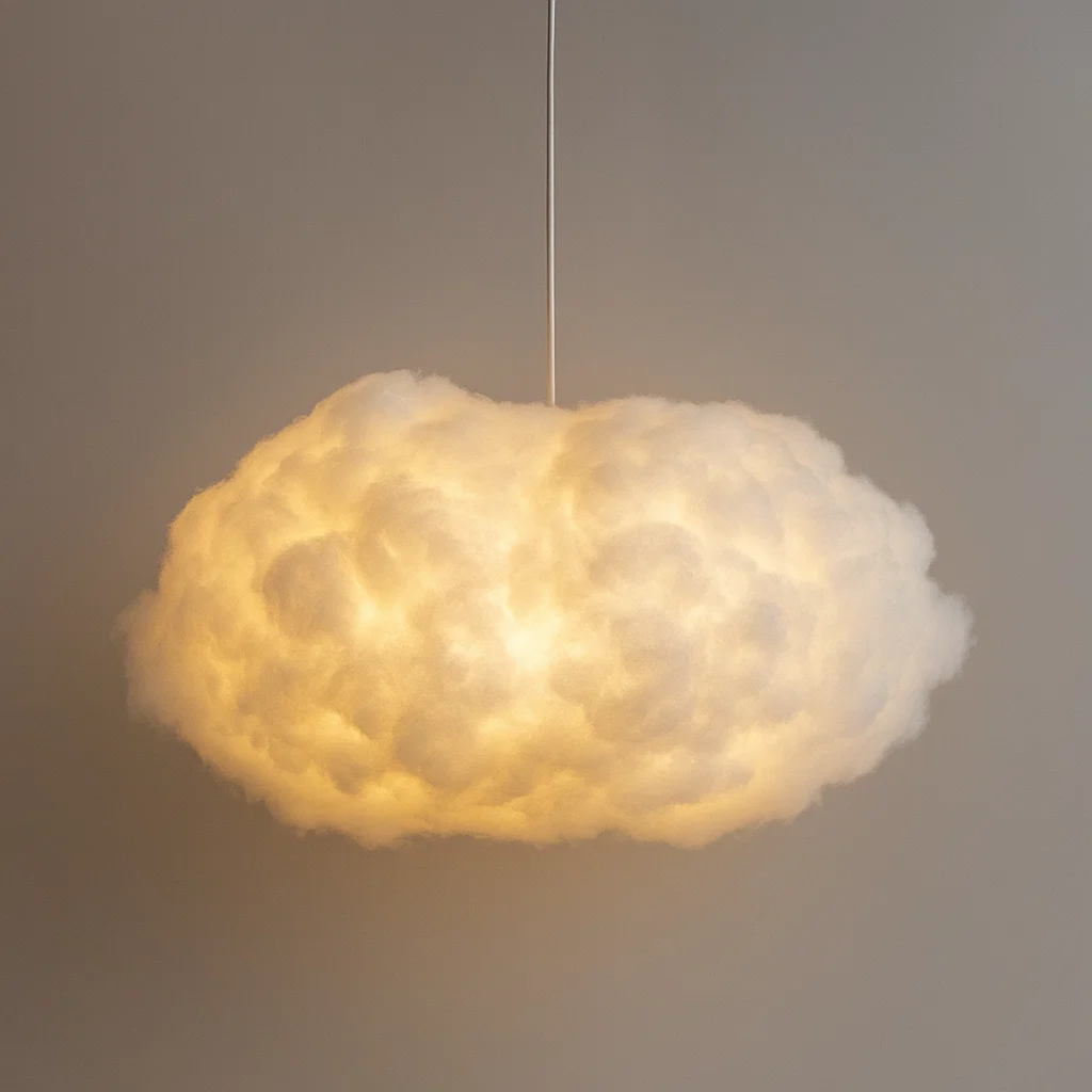 Wolkvormige LED-plafondlamp