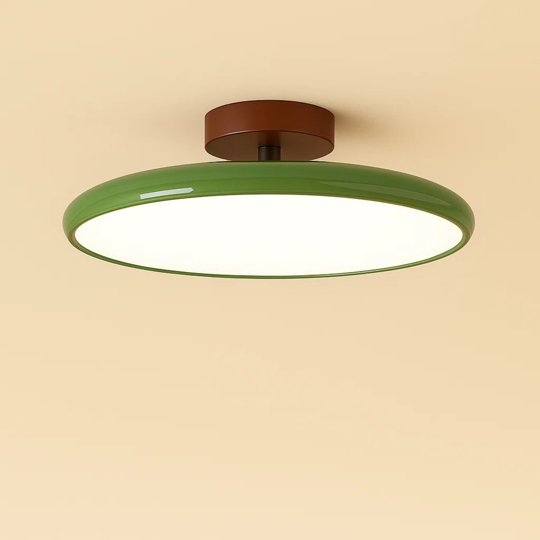 Minimalistische acryl drift plafondlamp