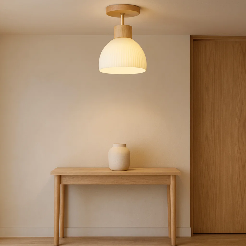 Plafonnier Mid-Century pour une ambiance chaleureuse