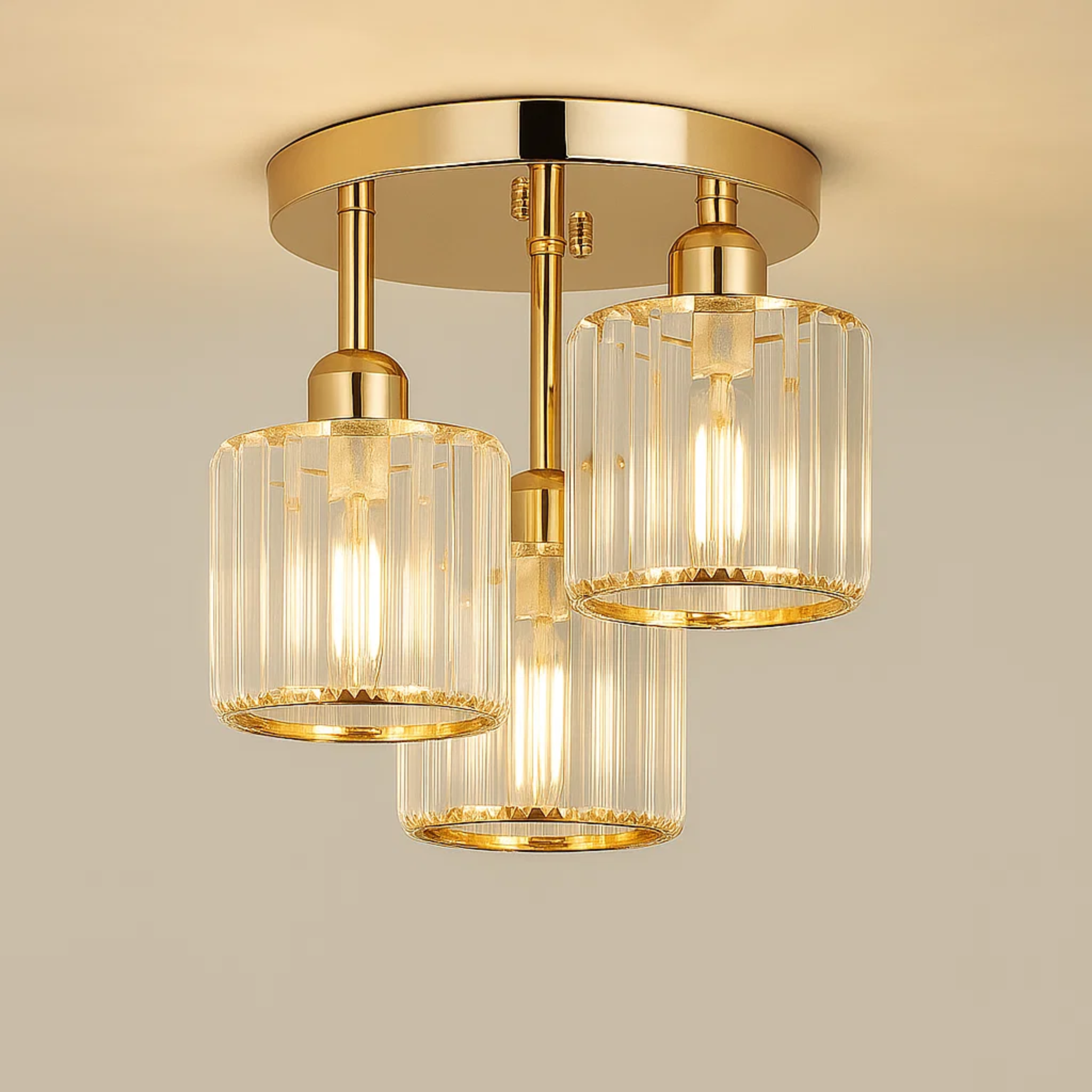 Moderne elegante kristallen plafondlamp