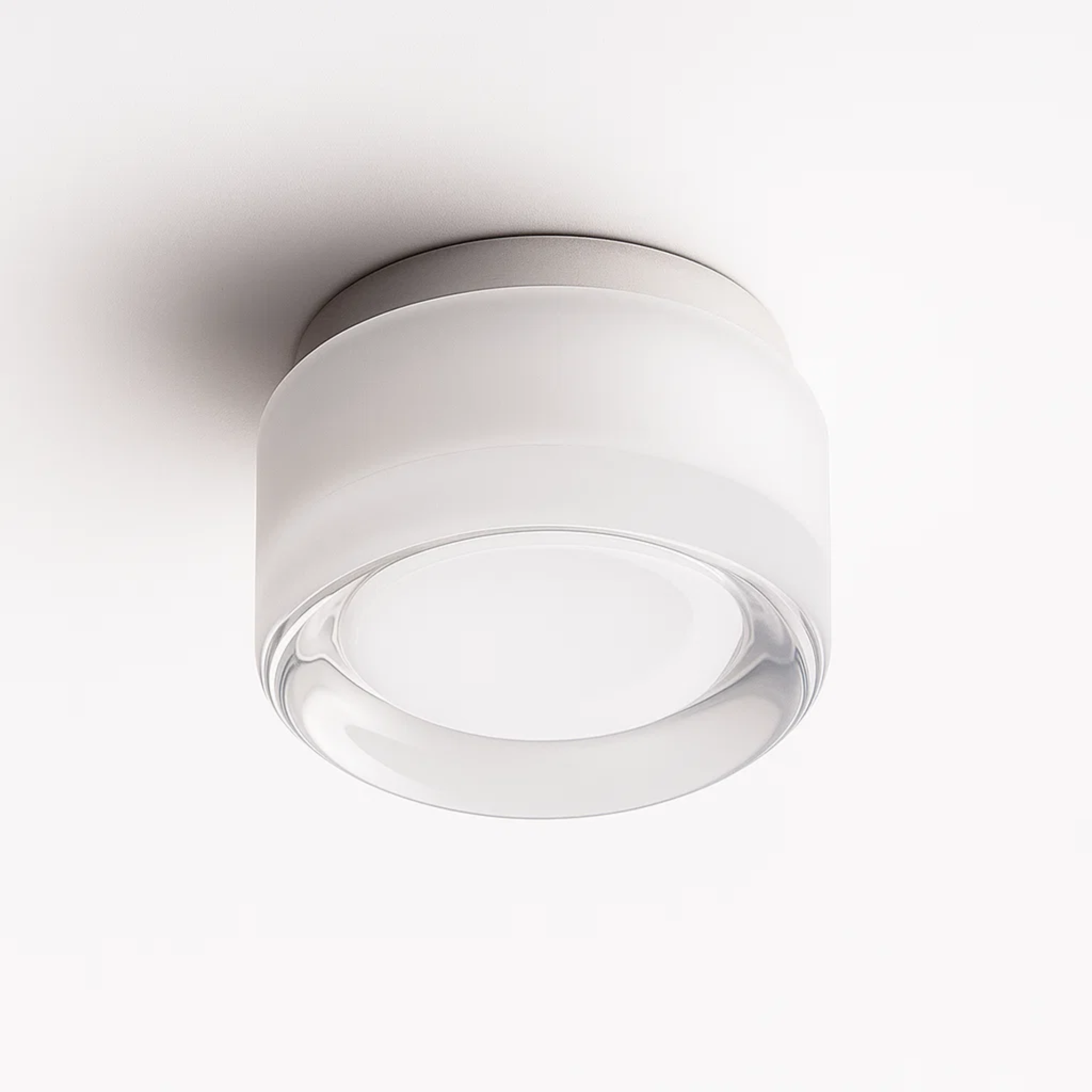 Moderne compacte ronde LED-wandlamp