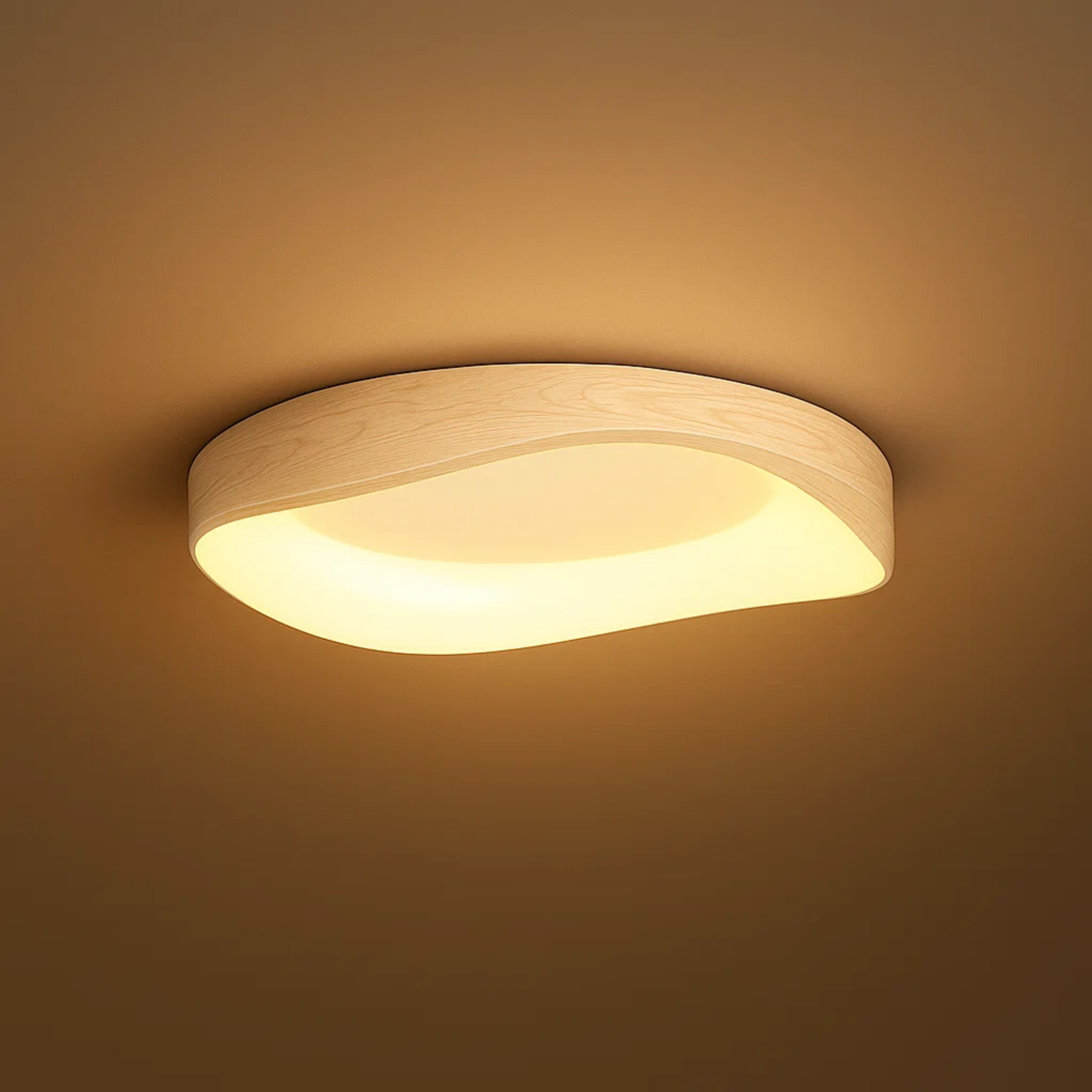Minimalistische scandinavische plafondlamp