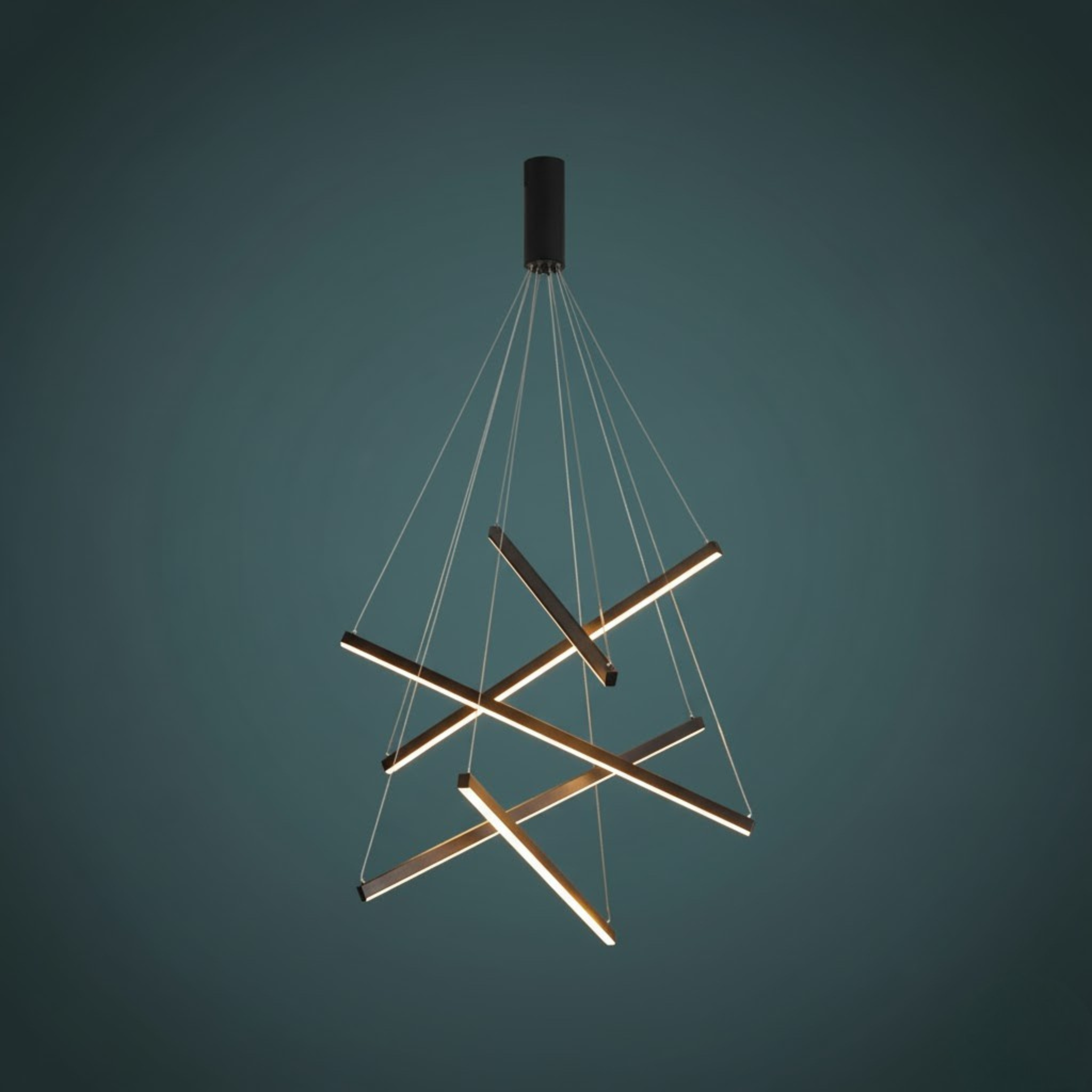 Minimalistische LED-staaf hanglampen