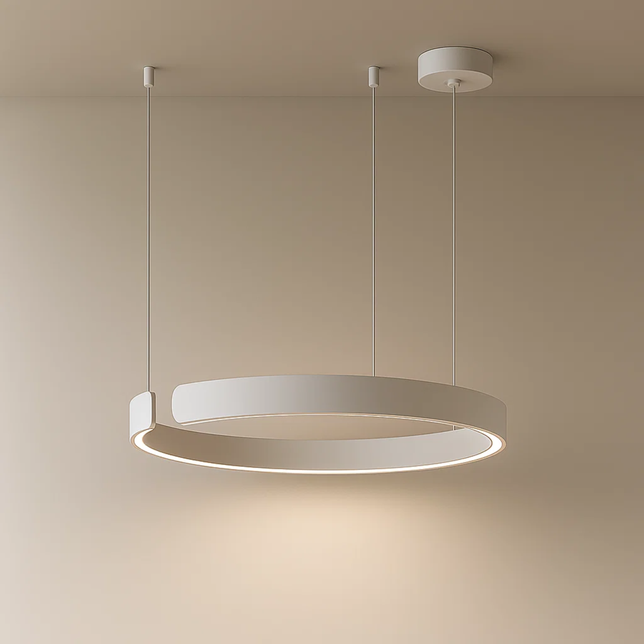 Moderne minimalistische ronde hanglamp