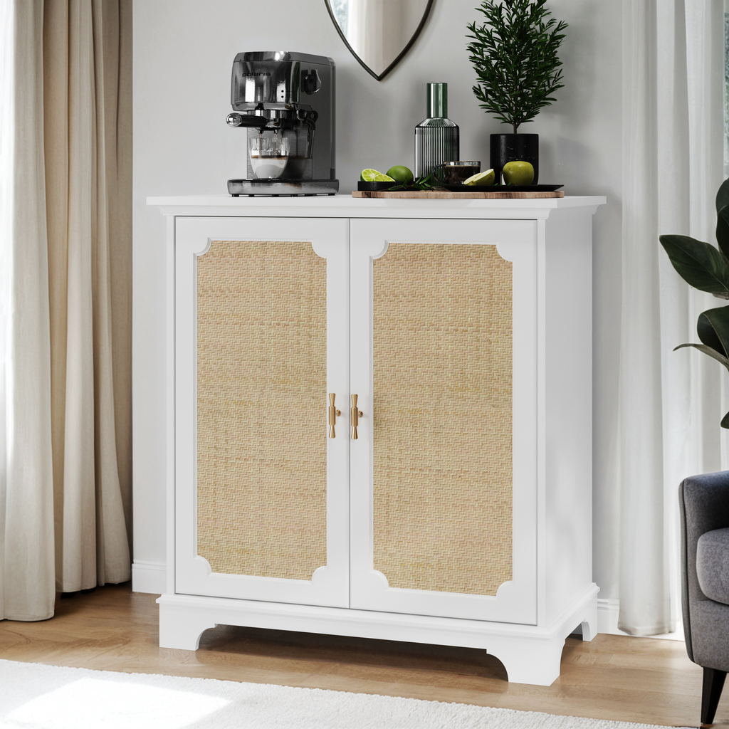Gjord Storage Rattan Sideboard