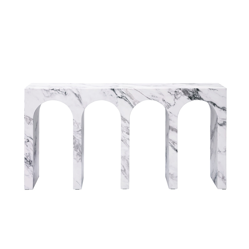 Alvar Stone Console Table