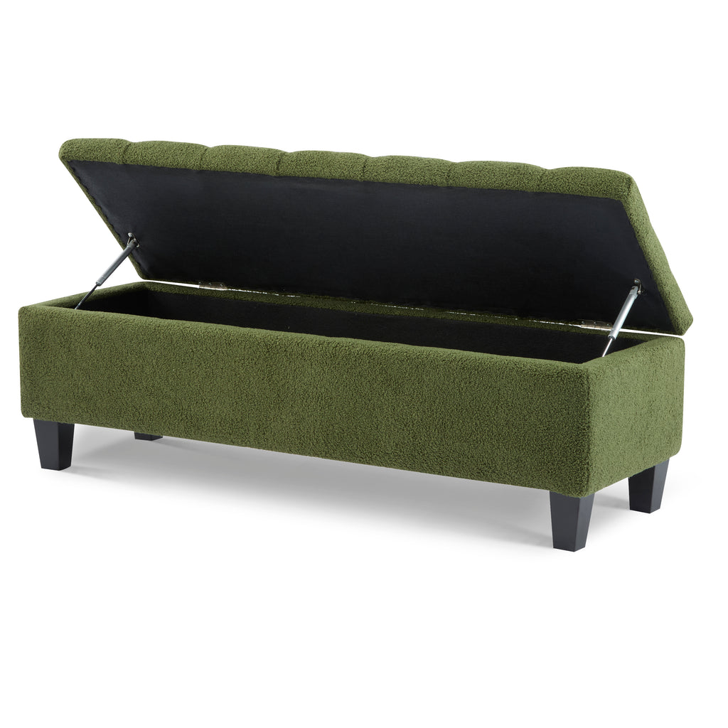 Pil Storage Boucle Ottoman