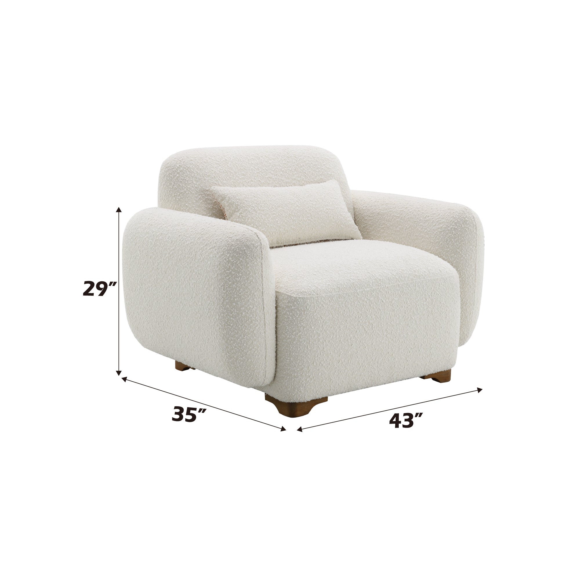 Sigrid Boucle Accent Chair