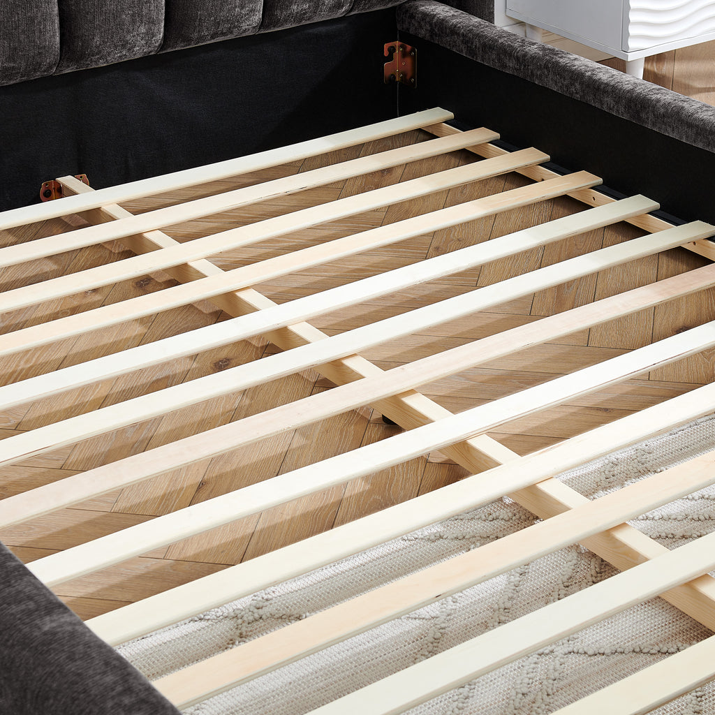 Lauge Round Queen Platform Bed Frame