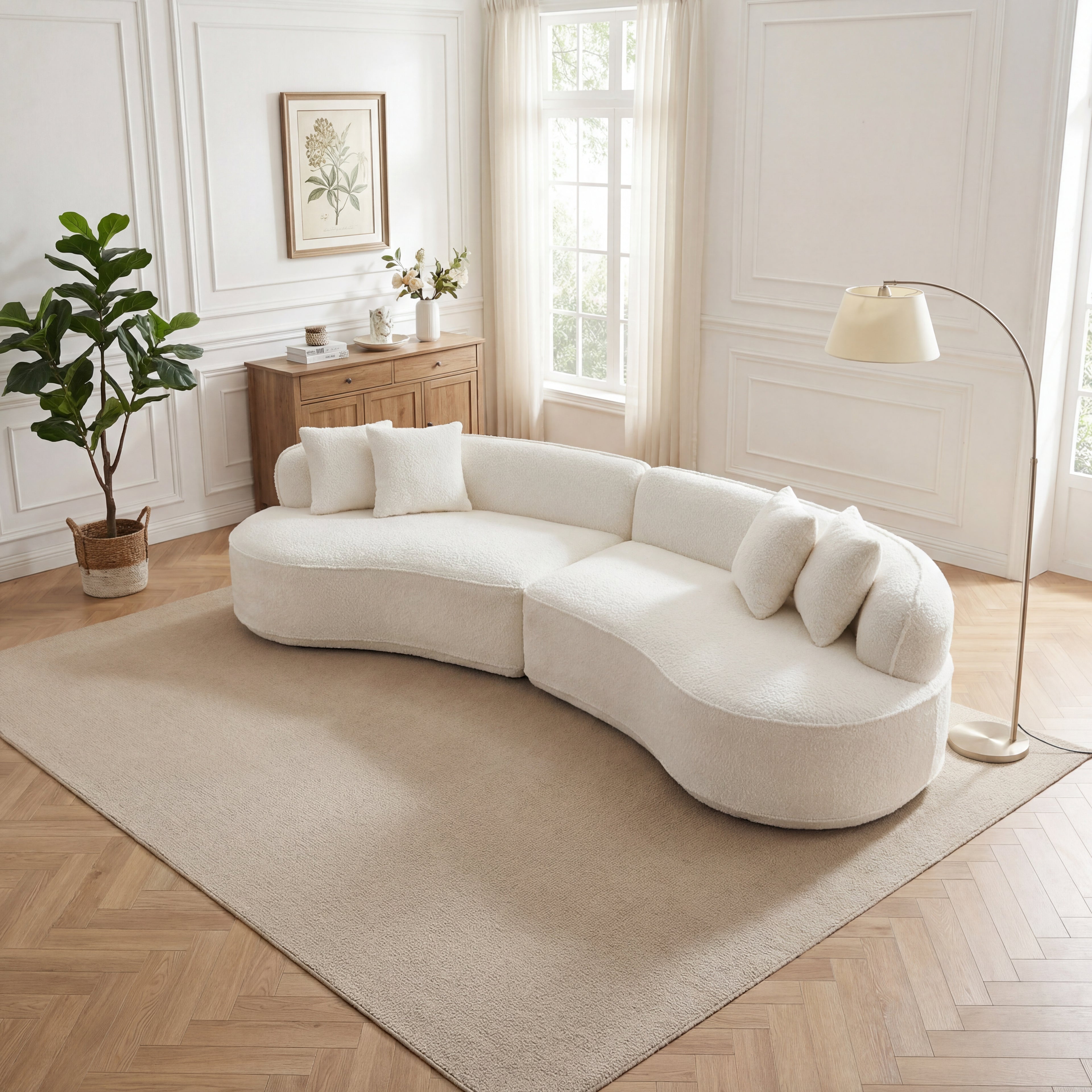 Ottar Curved Sectional Sofa