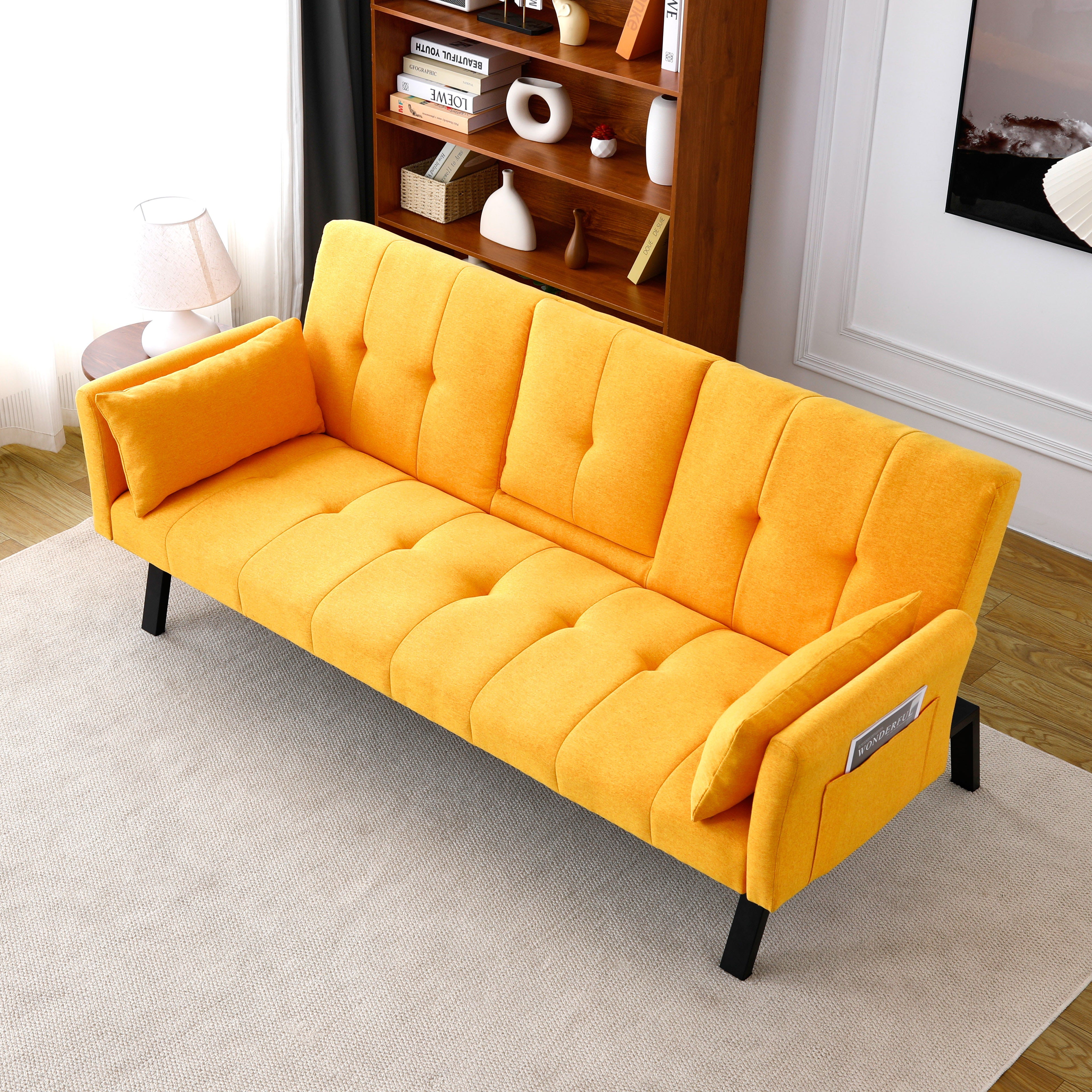 Bente Storage Linen Sofa