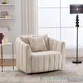 Brynn Barrel Velvet Accent Chair