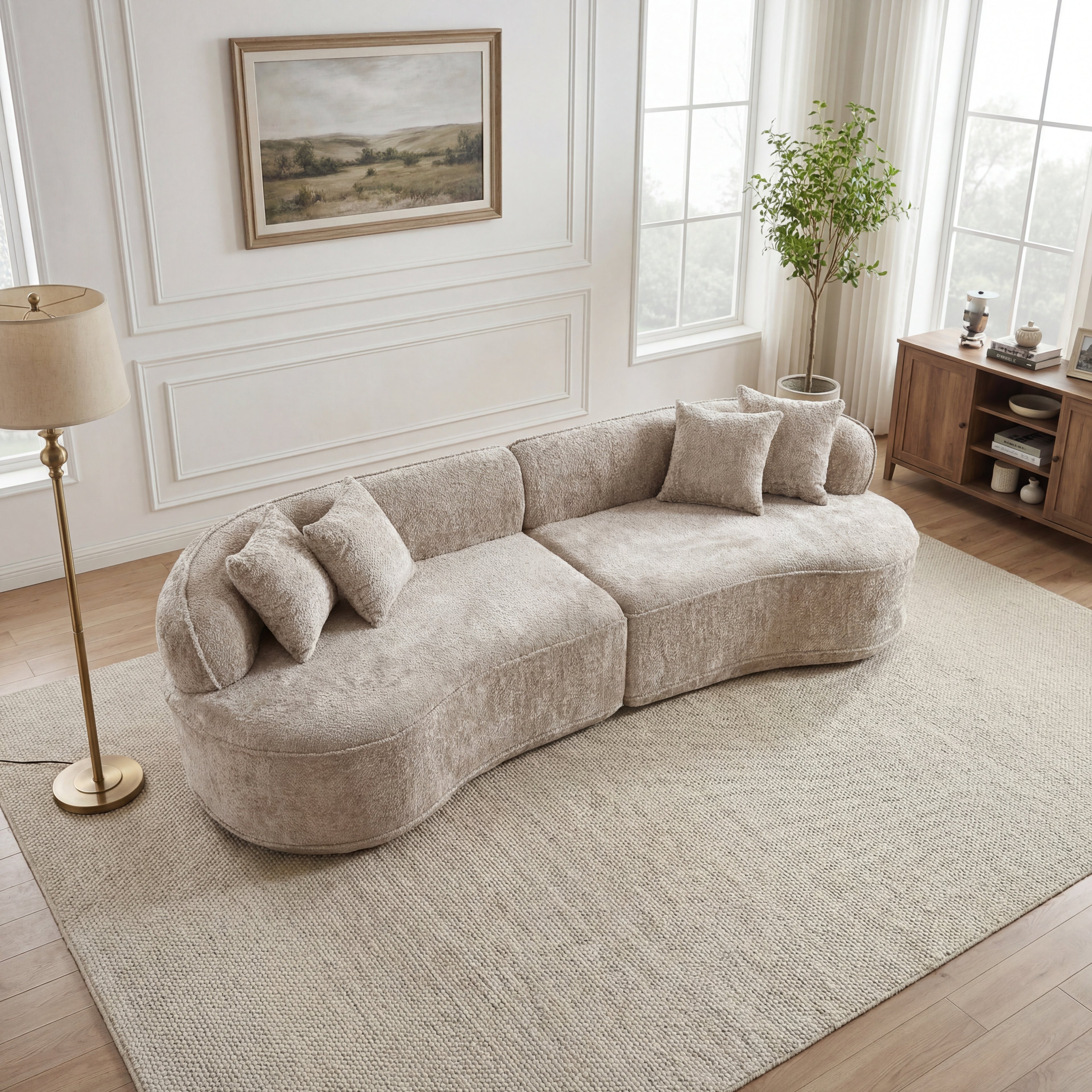 Ottar Curved Sectional Sofa