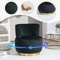 Bente Barrel Velvet Accent Chair