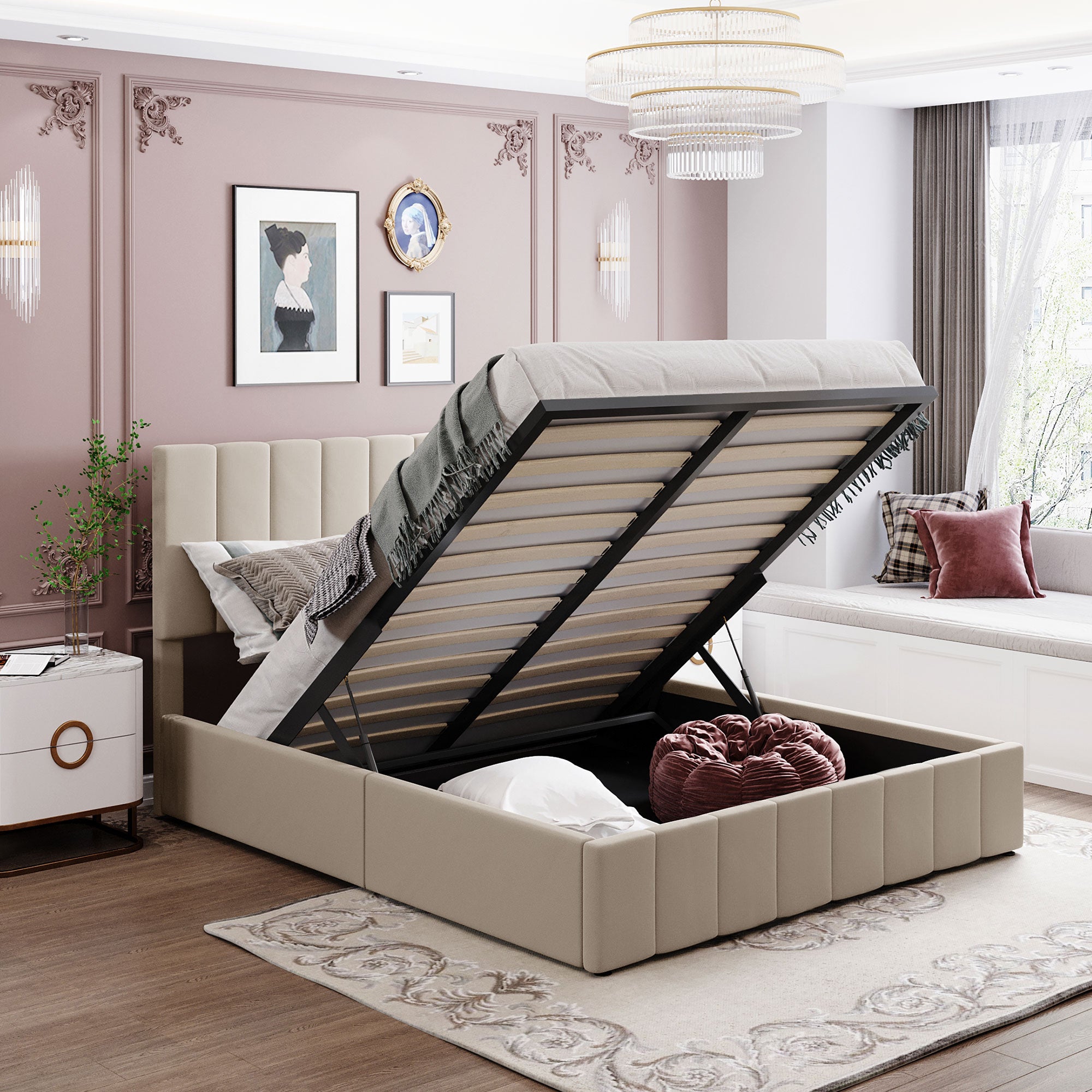 Urd Queen Platform Bed Frame