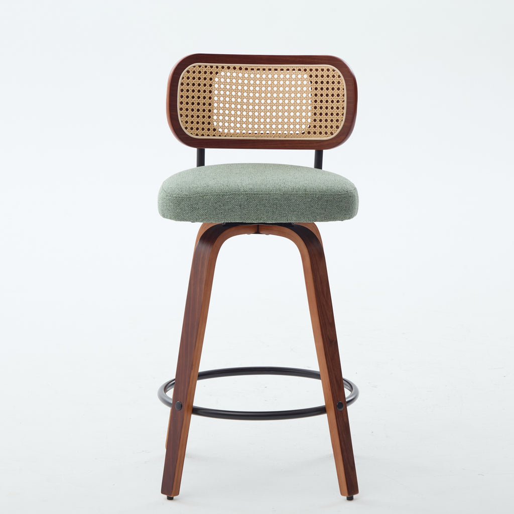 Paal Walnut Counter Stool (Set of 2)