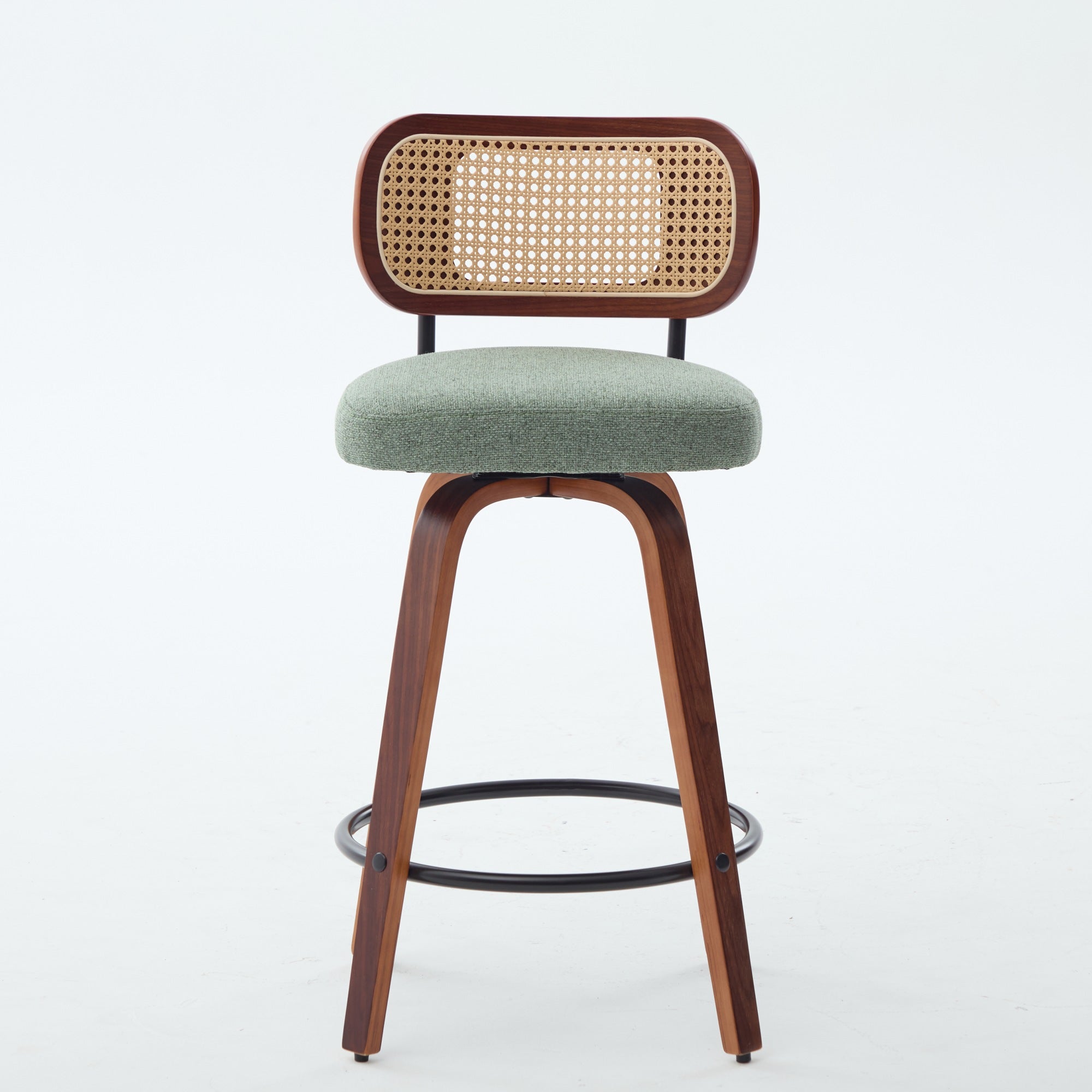 Paal Walnut Counter Stool (Set of 2)