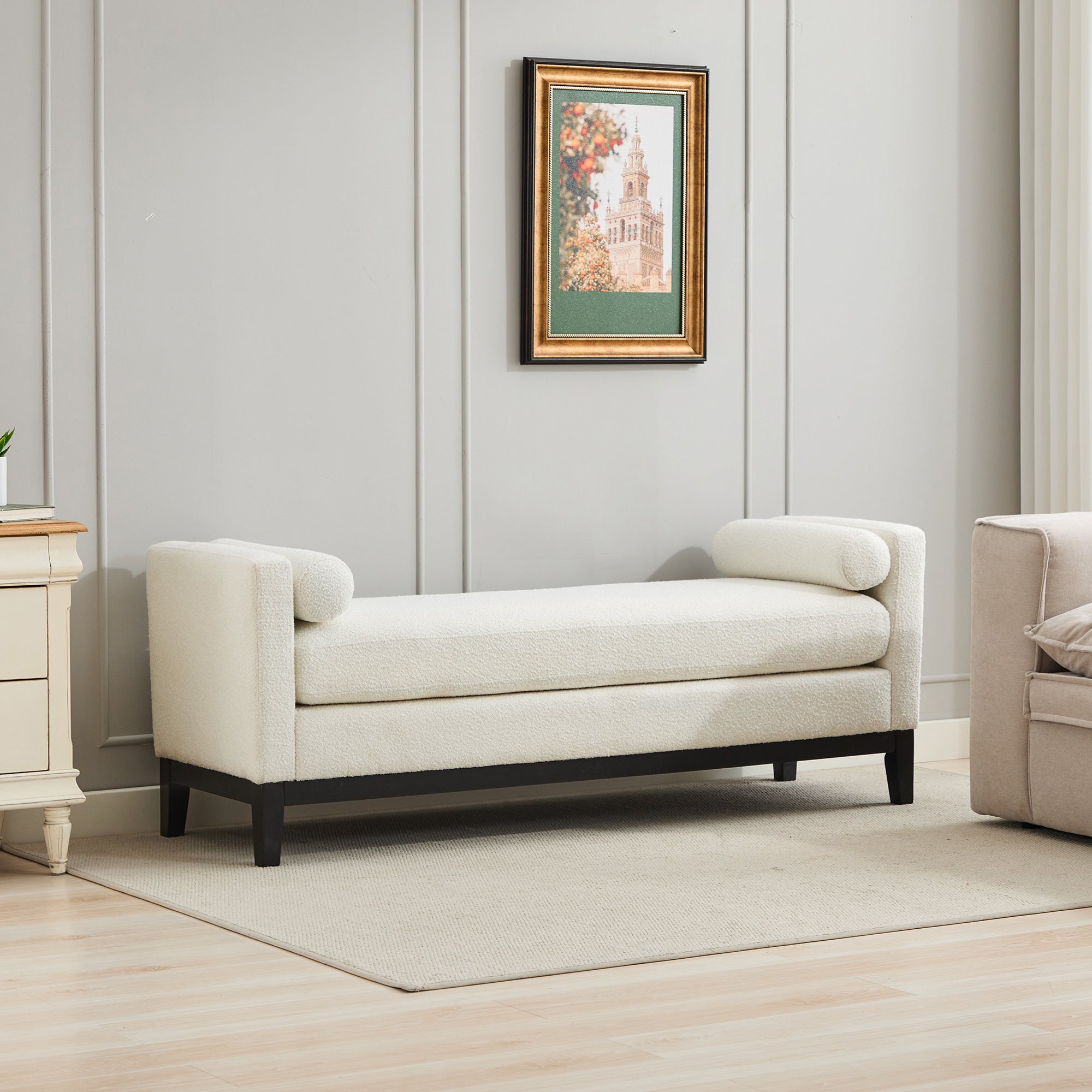 Gorm Boucle Bench