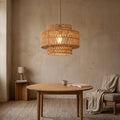 Eyja Rattan Chandelier
