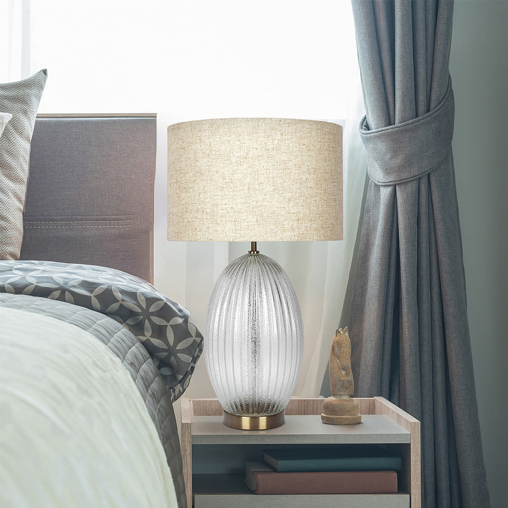 Njorun Ribbed Table Lamp
