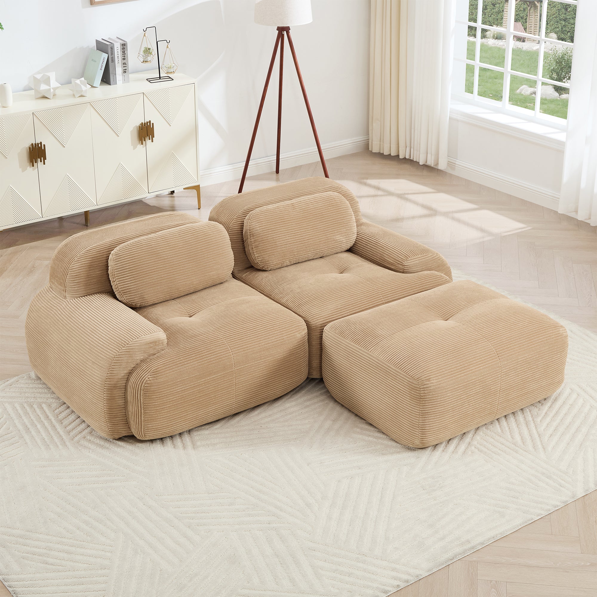 Bodil Curved 82" Sofa