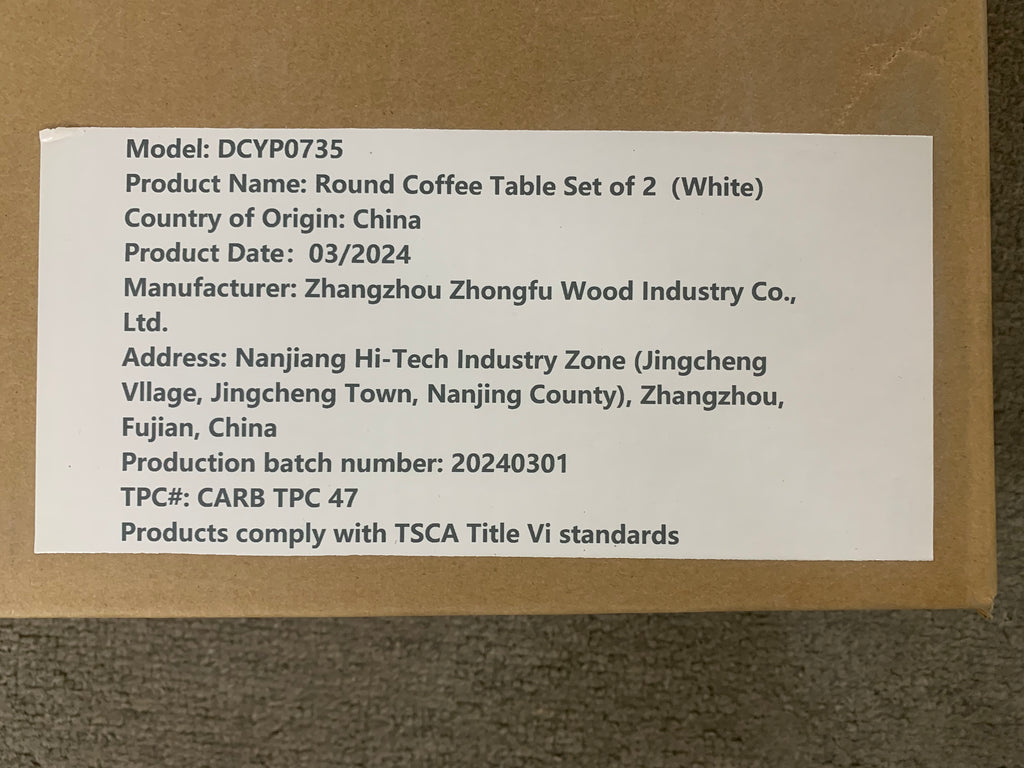 Dova Round Coffee Table