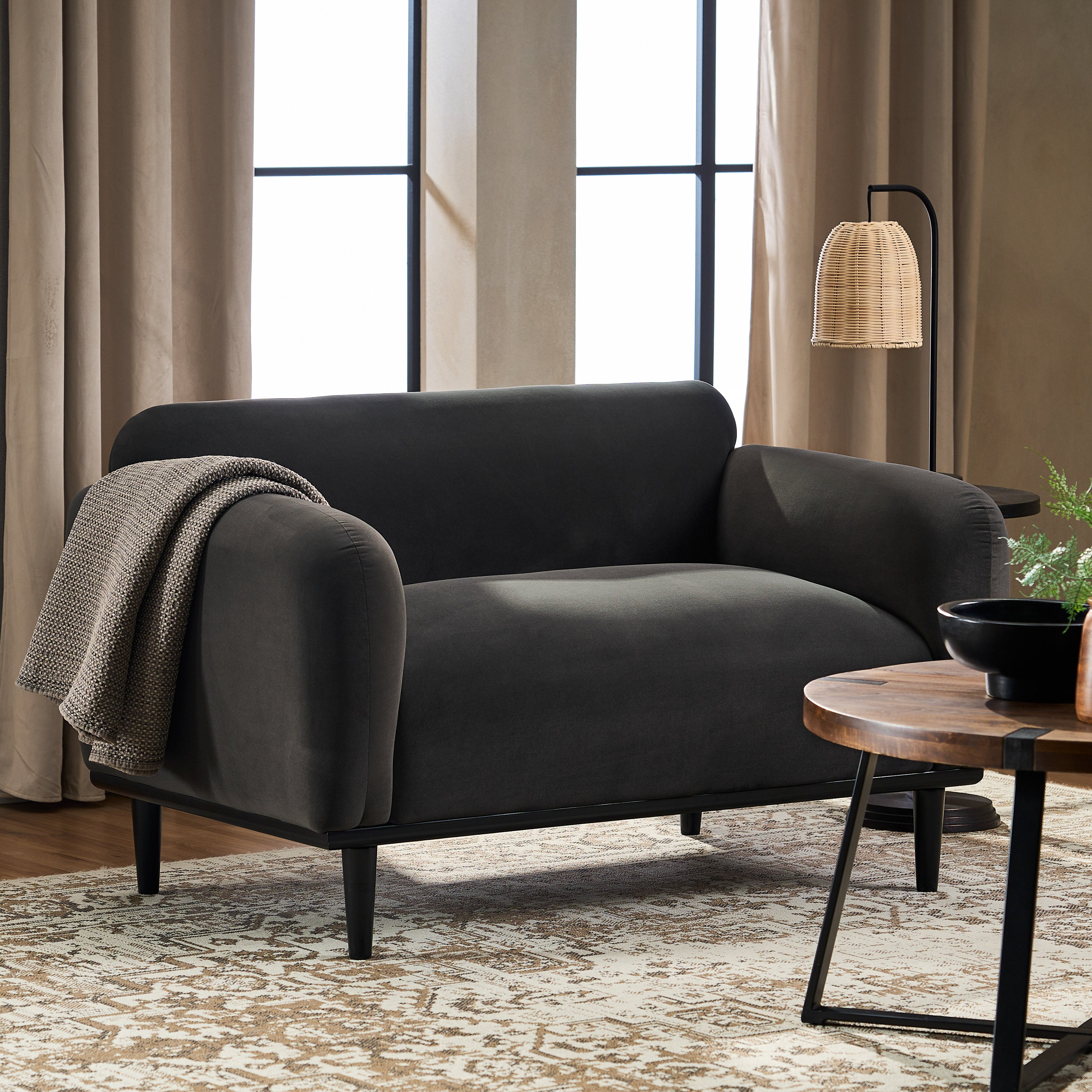 Ylva Boucle Loveseat