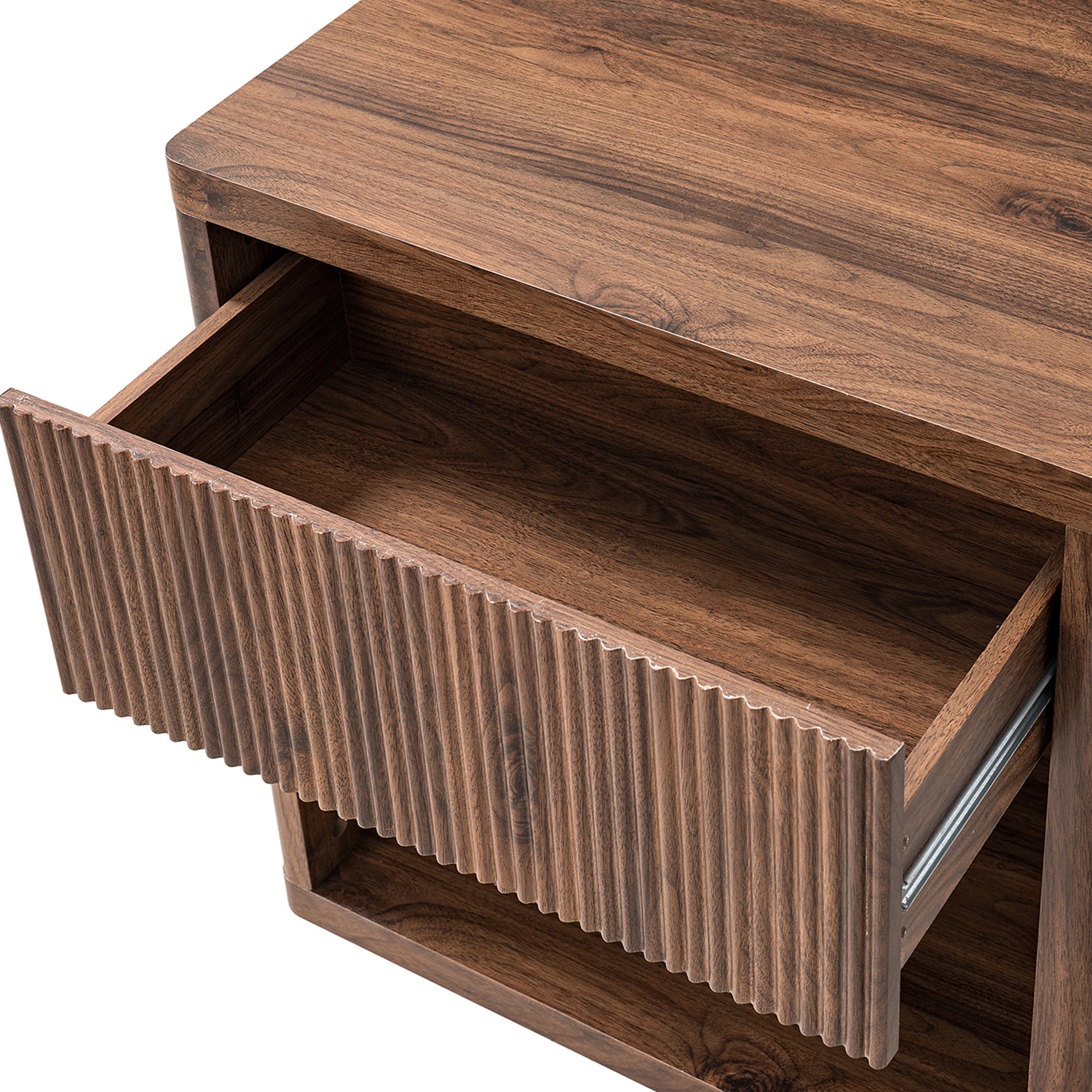 Haldis Fluted Nightstand