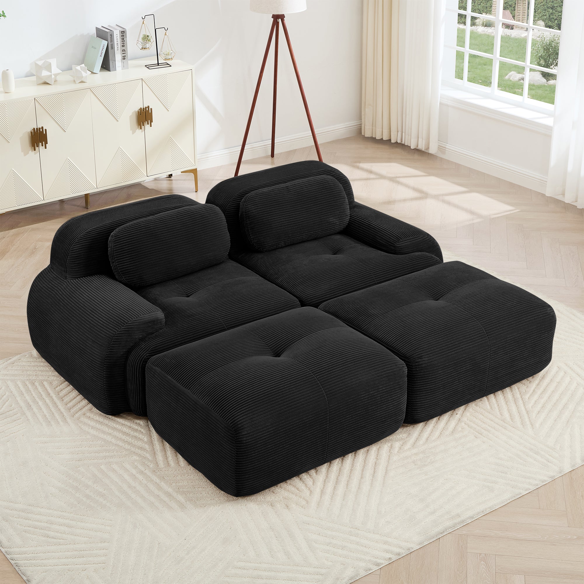 Bodil Curved 82" Sofa