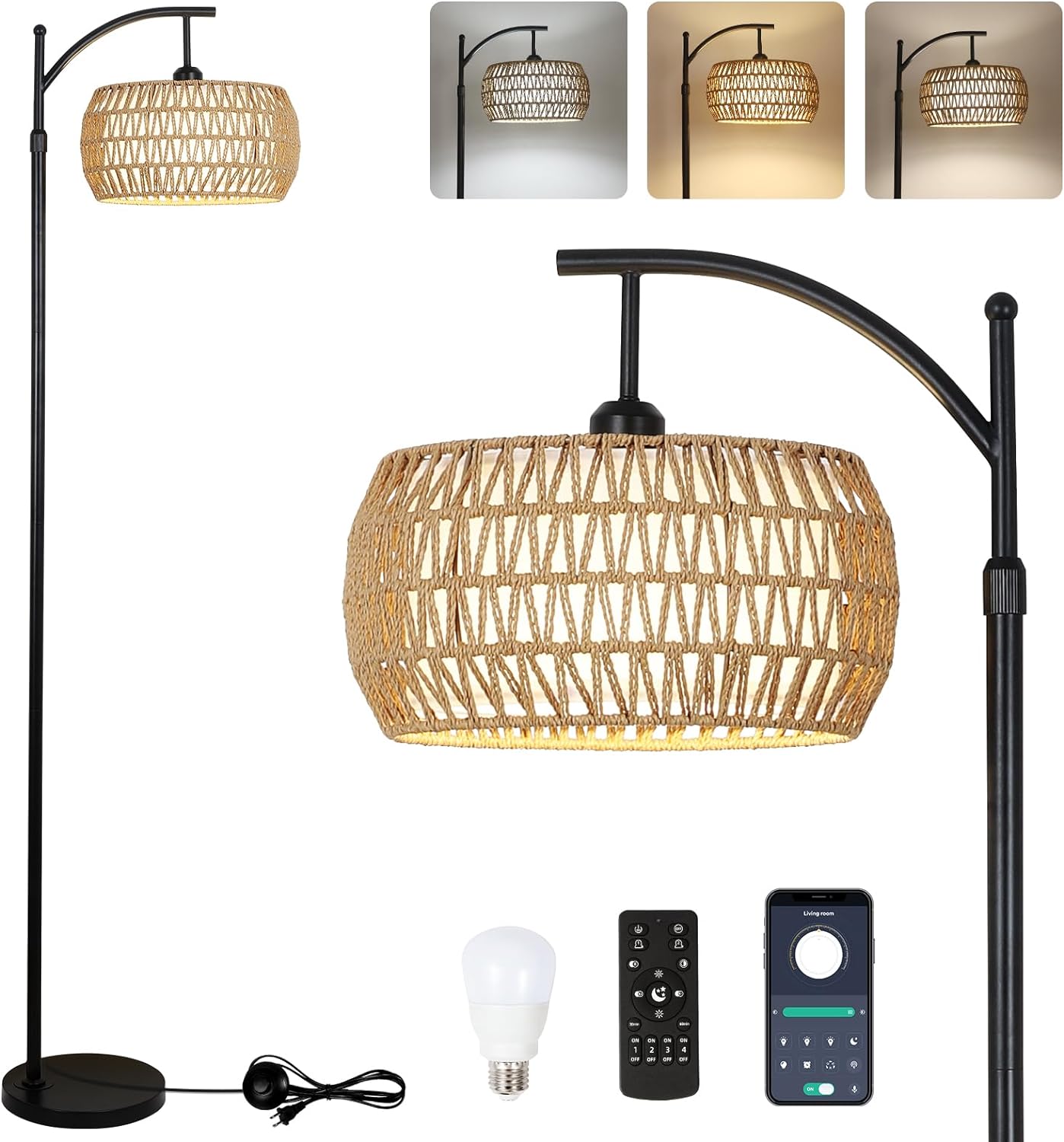Kaya Arc Floor Lamp