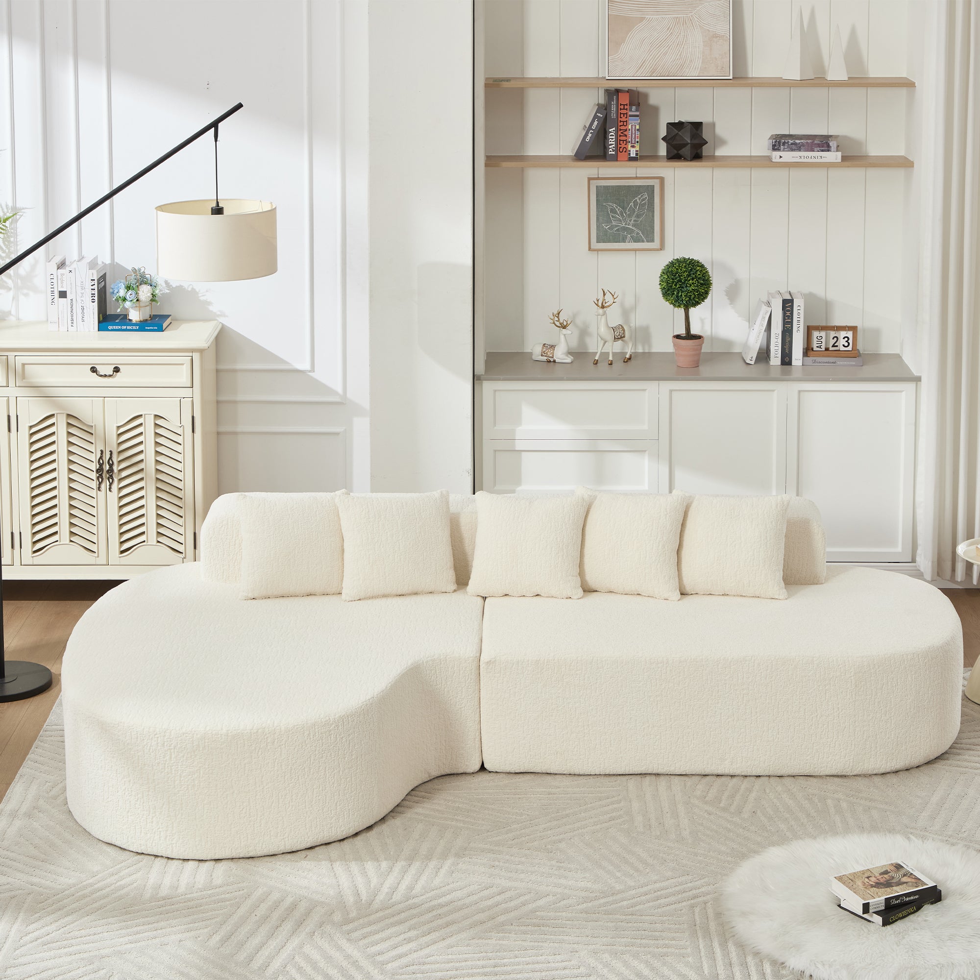 Vilja Curved Sectional Sofa