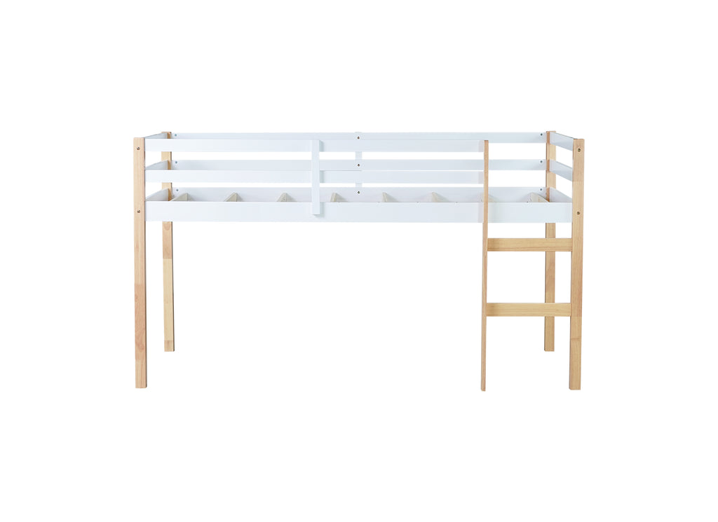 Veslemoy Solid Wood Twin Platform Bed Frame