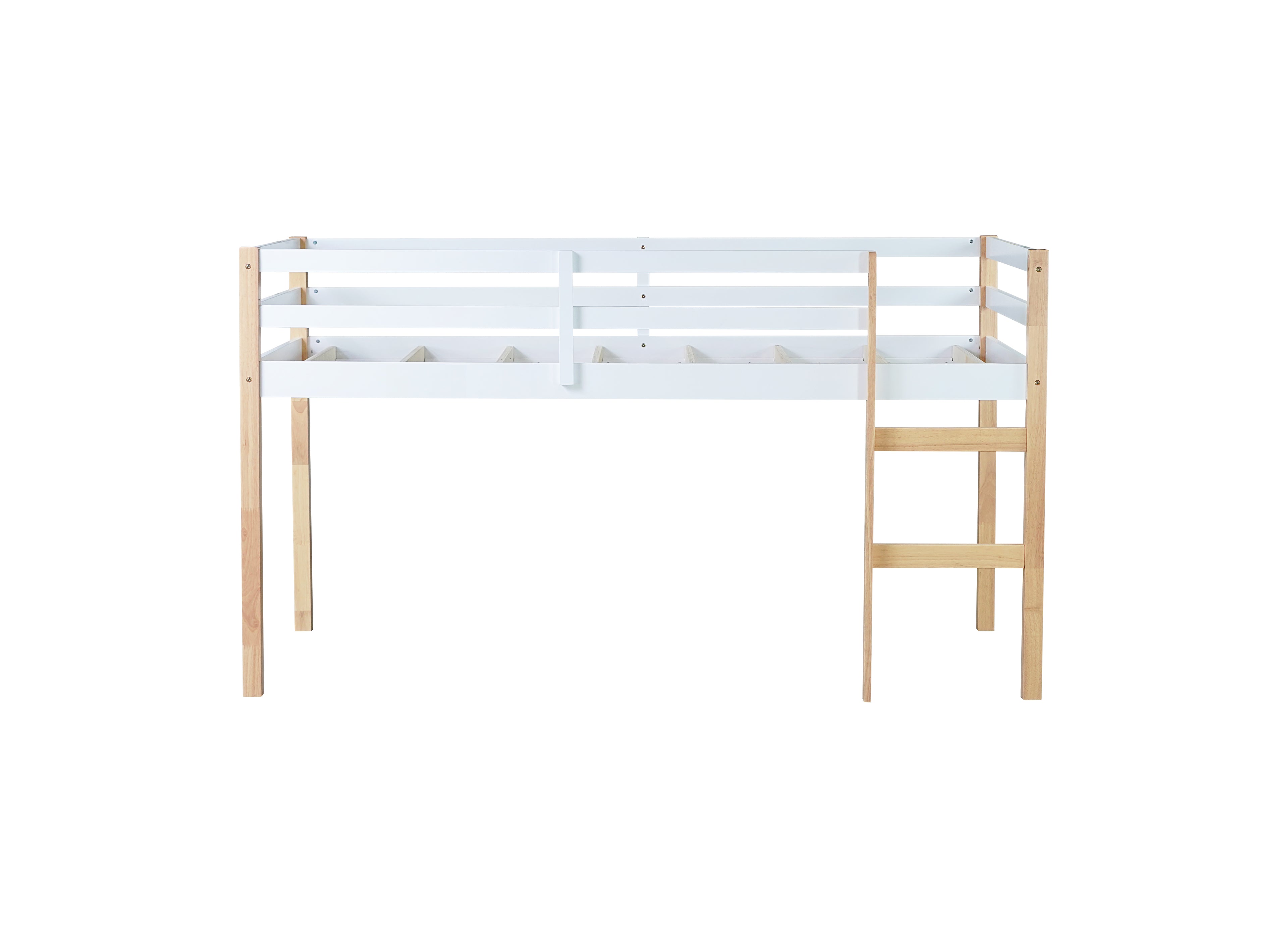 Veslemoy Solid Wood Twin Platform Bed Frame