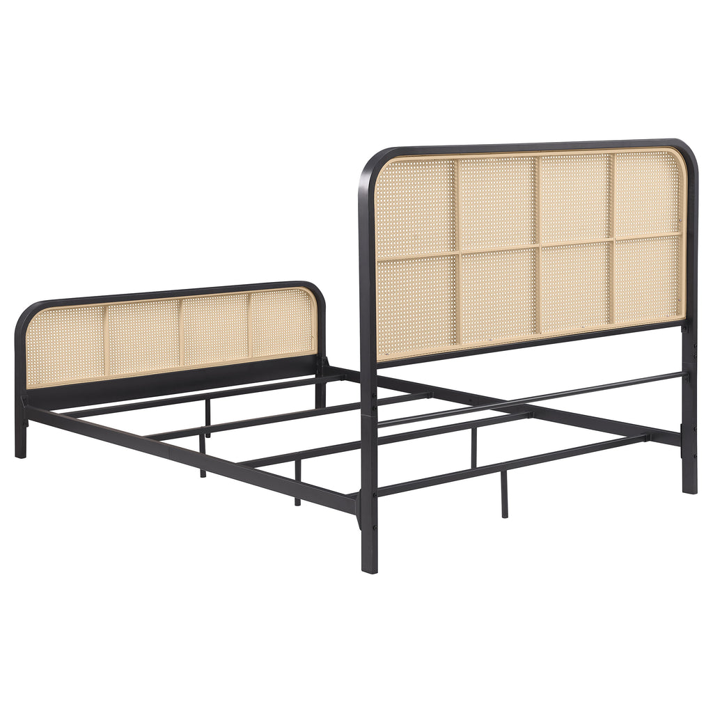Janne Cane Queen Bed Frame