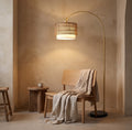 Eldbjorge Rattan Floor Lamp