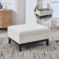 Aksel Storage Boucle Ottoman