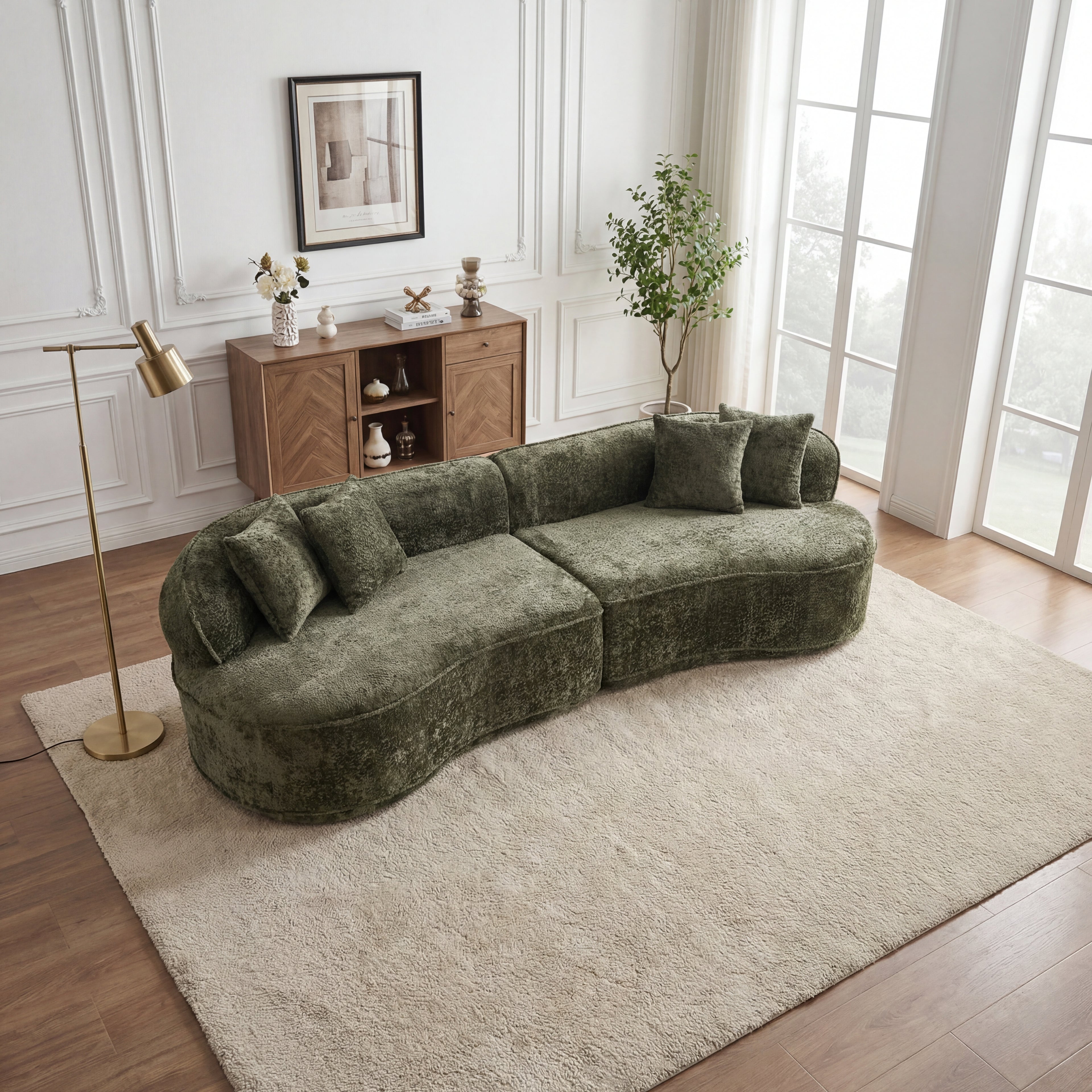 Ottar Curved Sectional Sofa