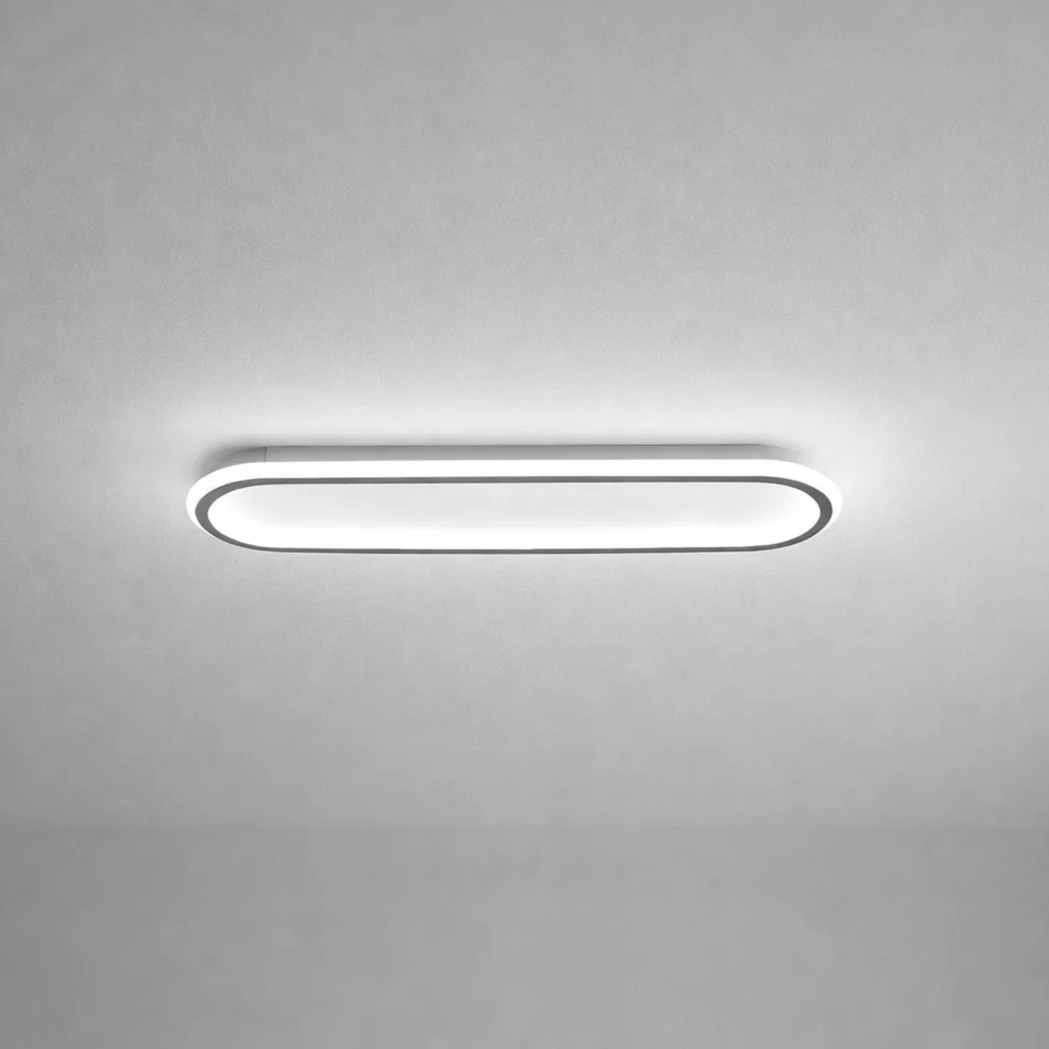 Moderne slanke langwerpige plafondlamp