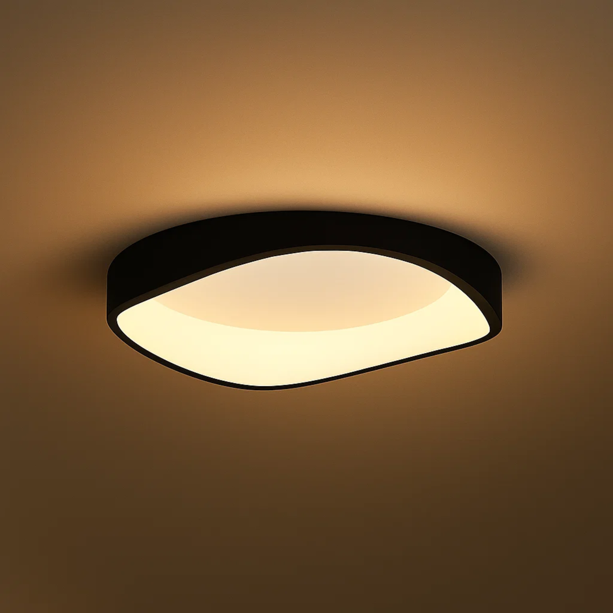Minimalistische scandinavische plafondlamp