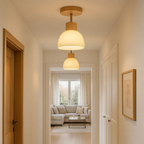 Plafonnier Mid-Century pour une ambiance chaleureuse