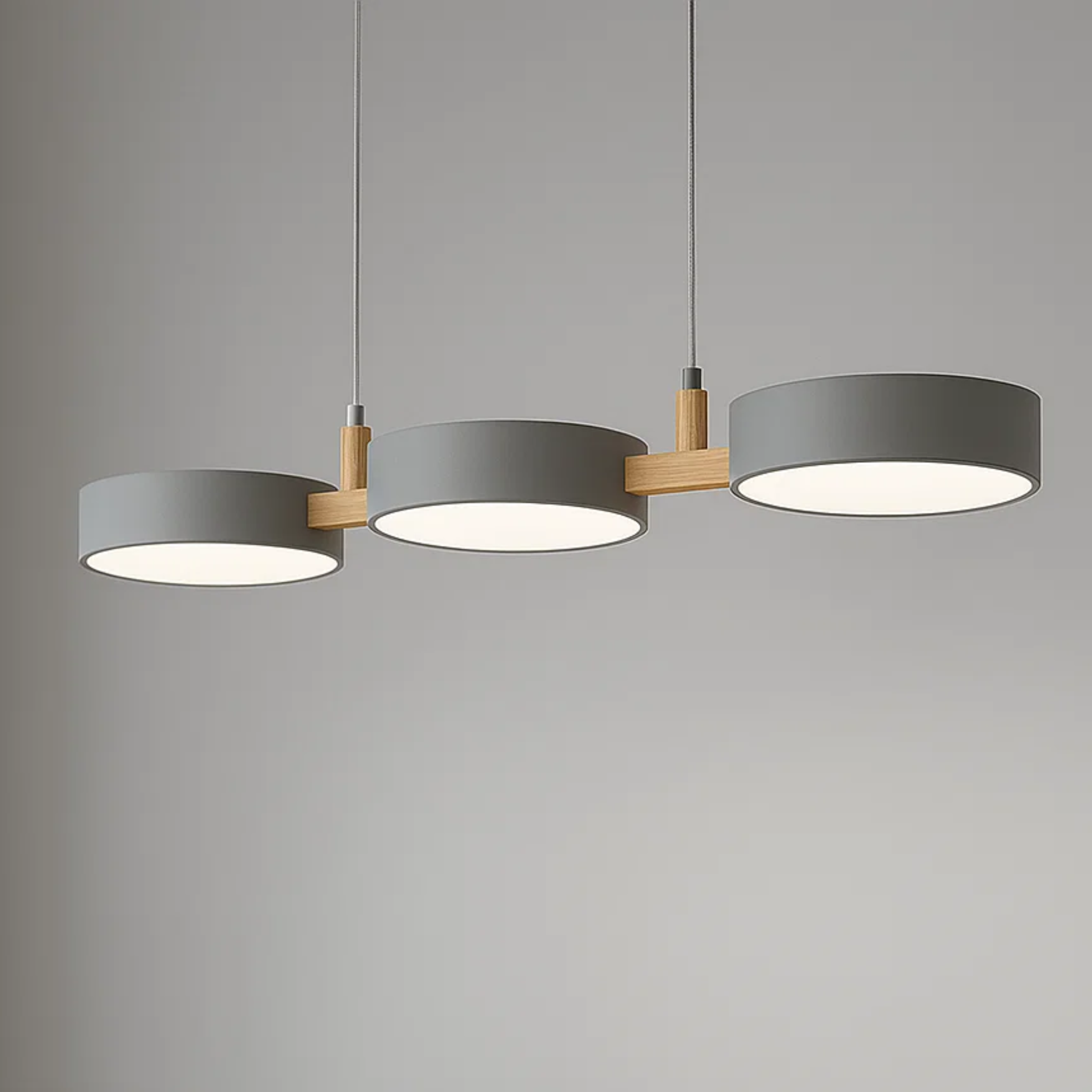 Scandinavische hanglamp met ronde bollen