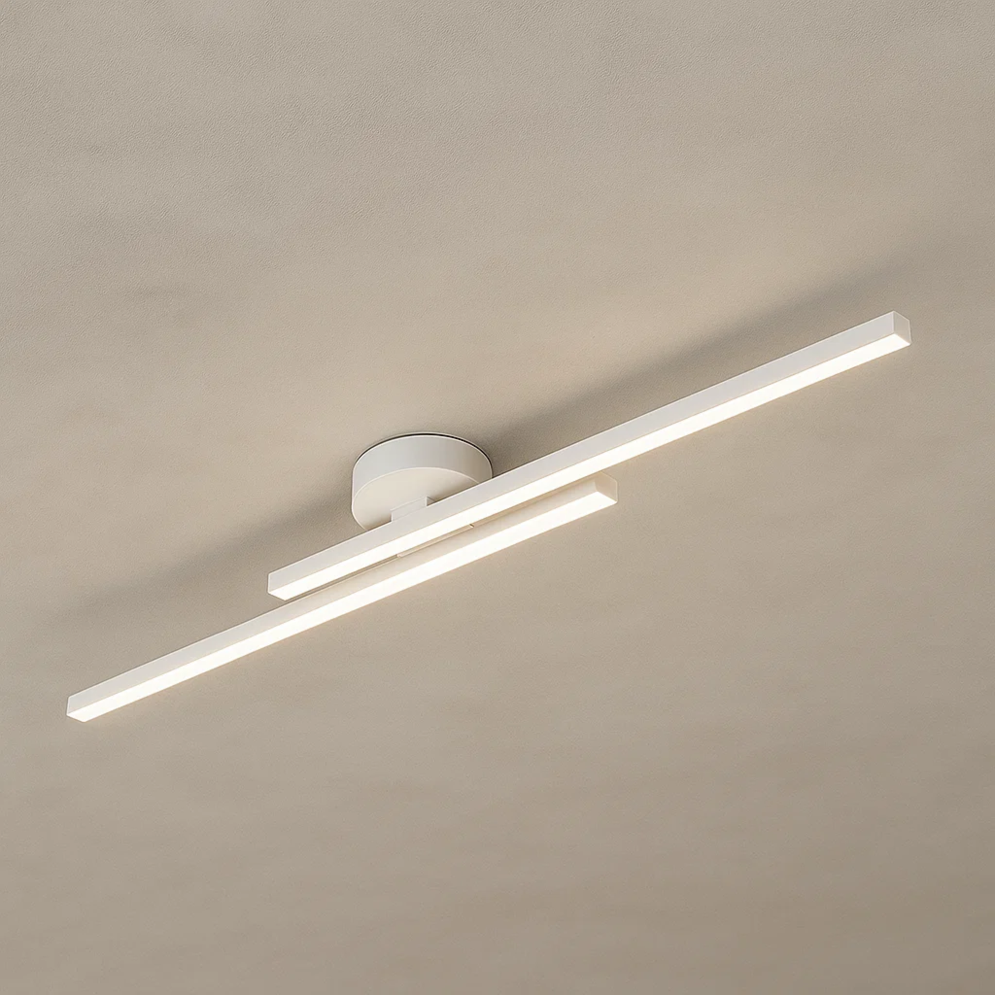 Strakke moderne plafondlamp