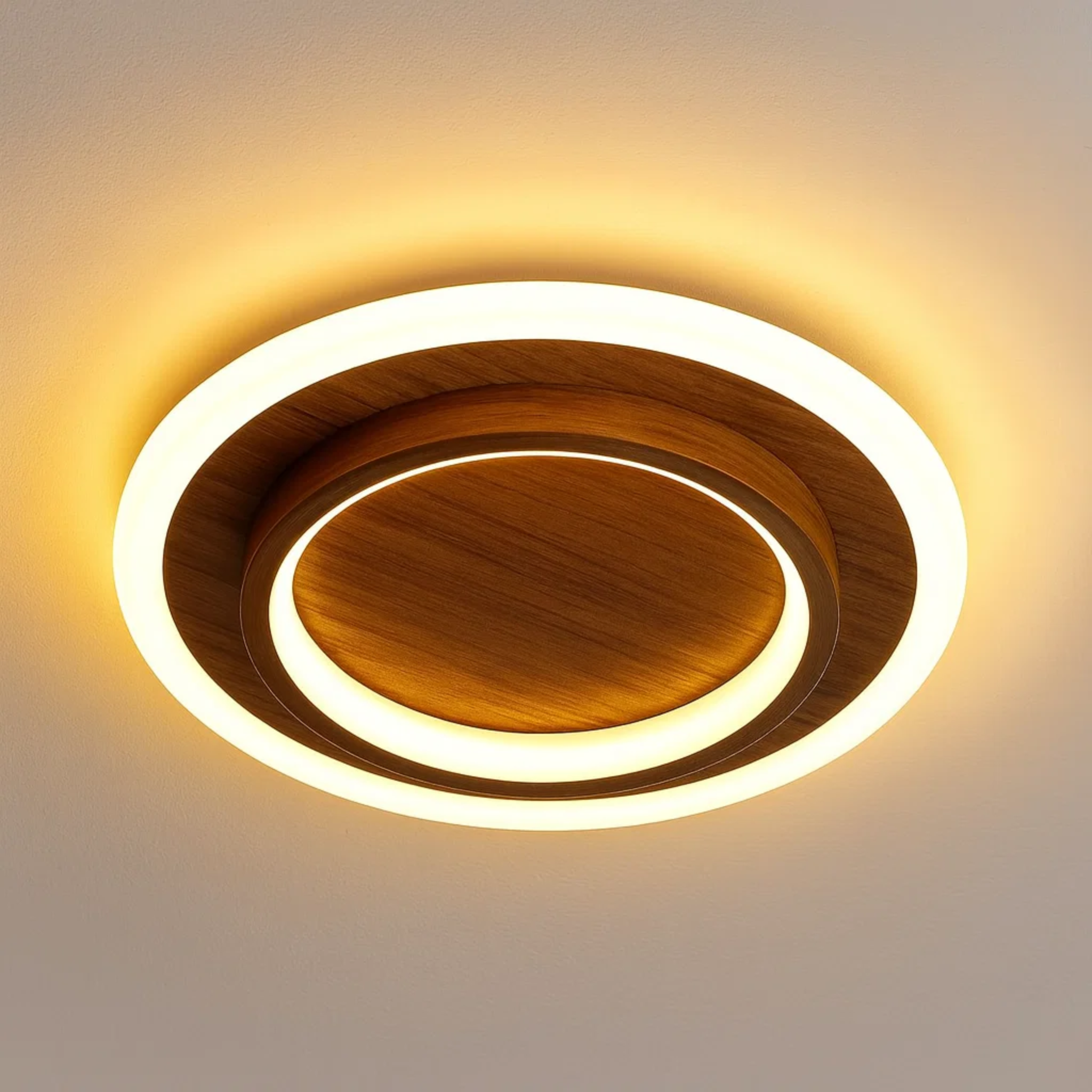 Strakke ring plafondlamp voor een moderne sfeer